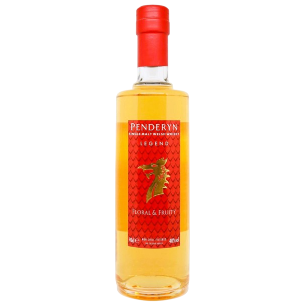 Купити Виски Penderyn Single Malt Dragon-Legend 0,7л 40% кор +2 стакана
