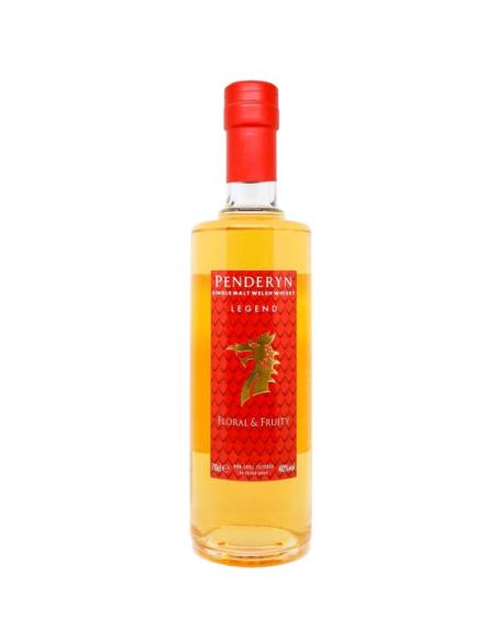 Купити Виски Penderyn Single Malt Dragon-Legend 0,7л 40% кор +2 стакана