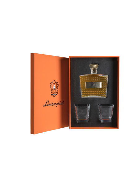 Купити Бренді Brandy Lamborghini 0,7 л 40% кор, +2 склянки+пакет
