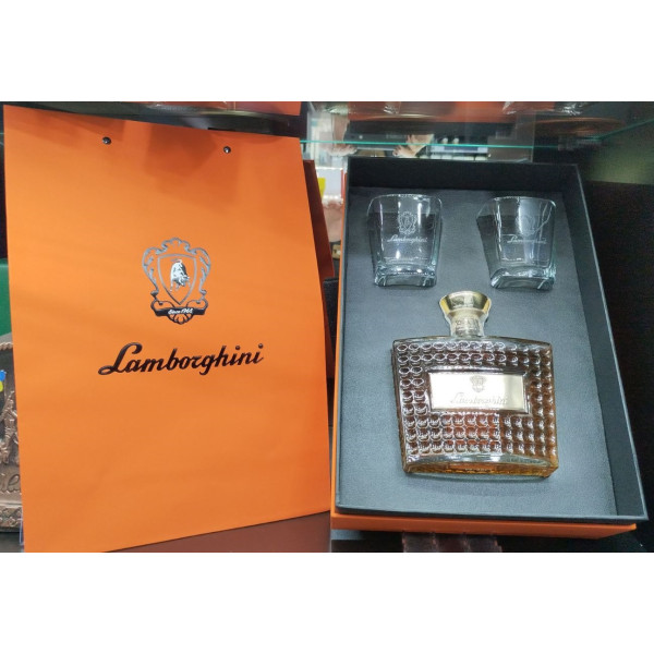 Купити Бренді Brandy Lamborghini 0,7 л 40% кор, +2 склянки+пакет