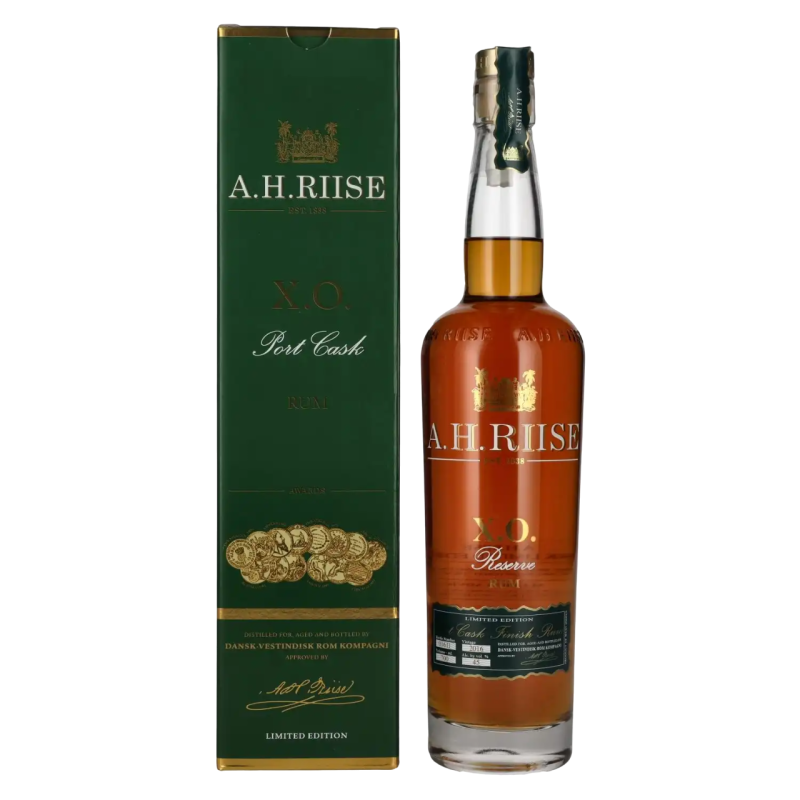 Ром   A,H,Riise XO Port Cask 0,7л 45% кор,