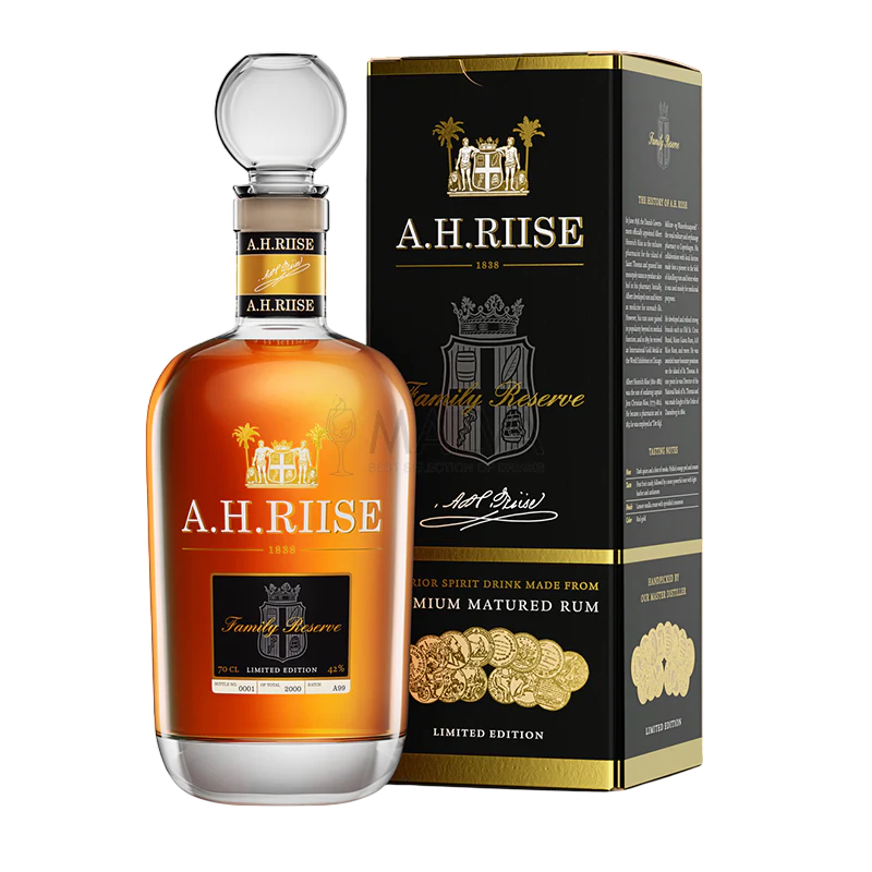 Ром  A,H,Riise Family Reserve Solera 1838 0,7л 42% в коробці