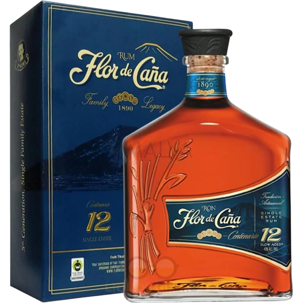 Купити Ром Flor de Cana - Centenario 12 0,7л 40% под, кор,