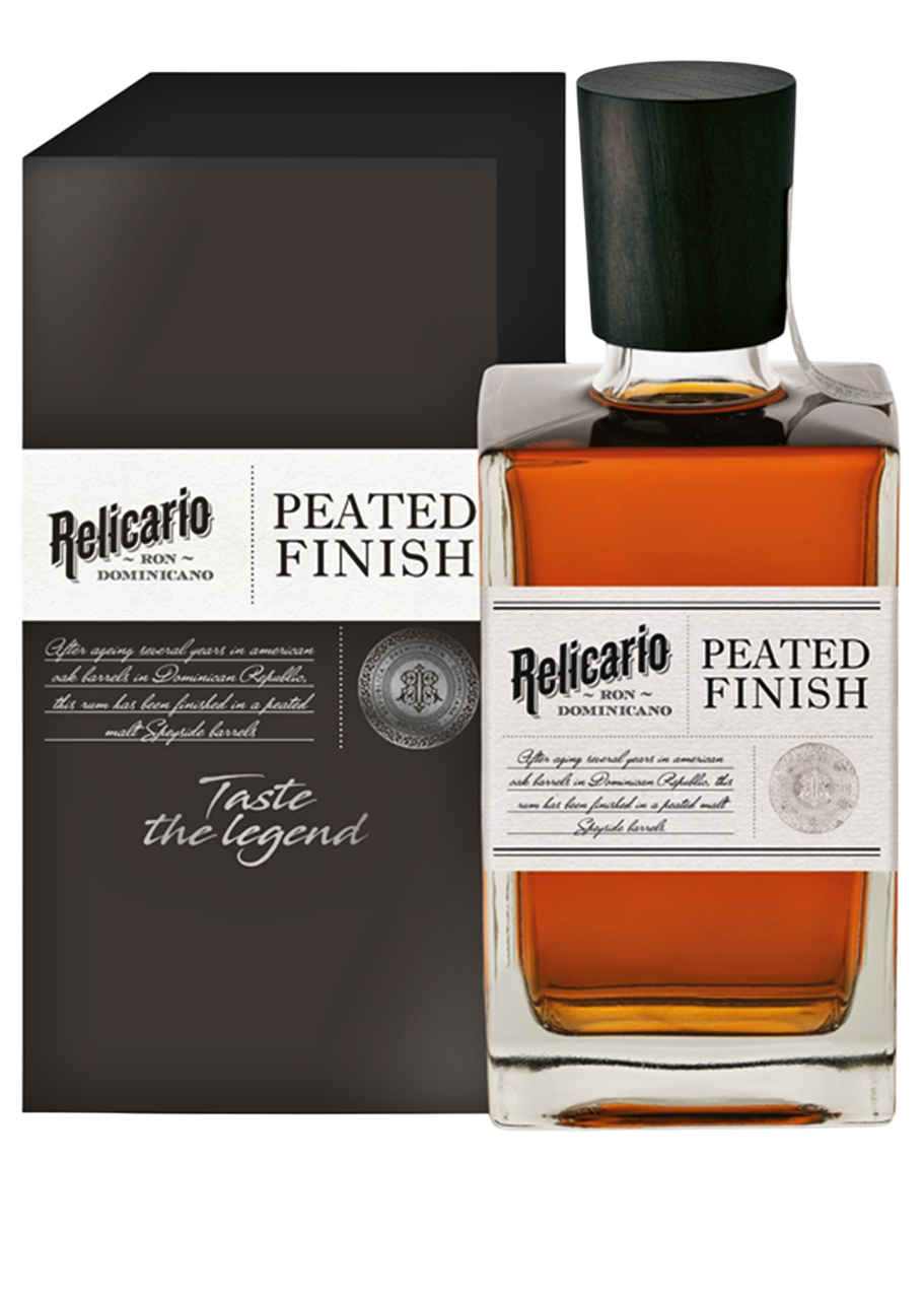 Купити Ром Relicario Peated Finish 0,7л 40% у коробці