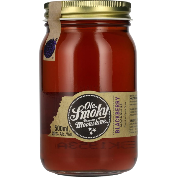 Купить Спиртной напиток Ole Smoky Moonshine Blackberry 0,5л 20%