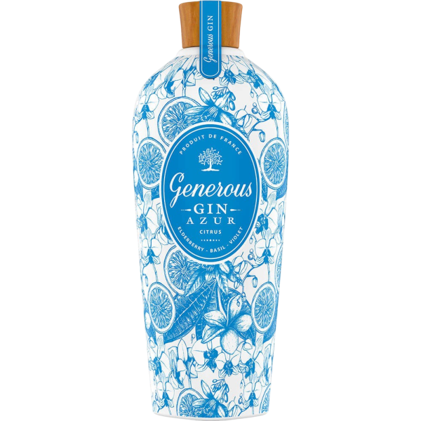 Купити Джин Generous Gin Azur 0,7л 40%