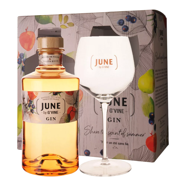 Купити Джин Gin June Peche Generique+ бокал 0,7л 37,5%