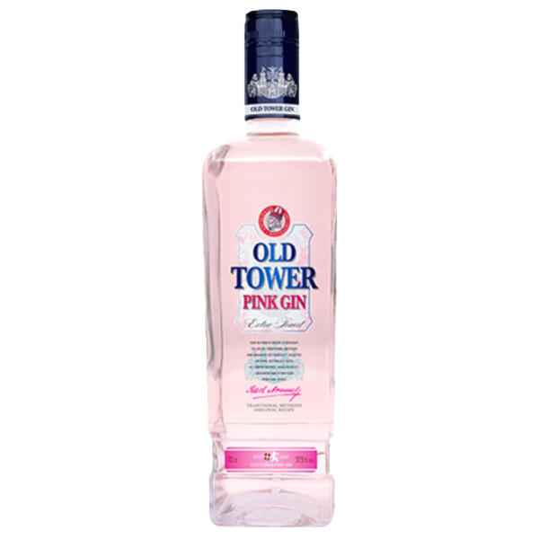 Купити Джин Old Tower Pink Gin 0,7л 37,5%