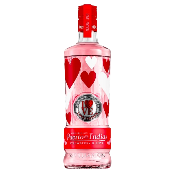 Купити Джин Puerto de Indias Strawberry & Love Gin 0,7л 37,5%