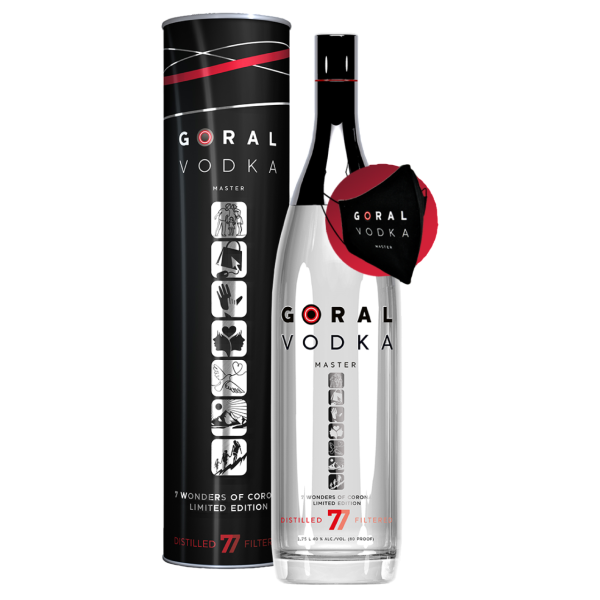 Купить Водка Goral Vodka Master 1,75л 40% тубус