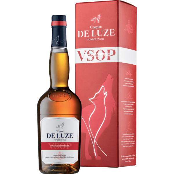 Купити Коньяк Cognac De Luze VSOP Fine Champagne 0,7л 40% под, кор,