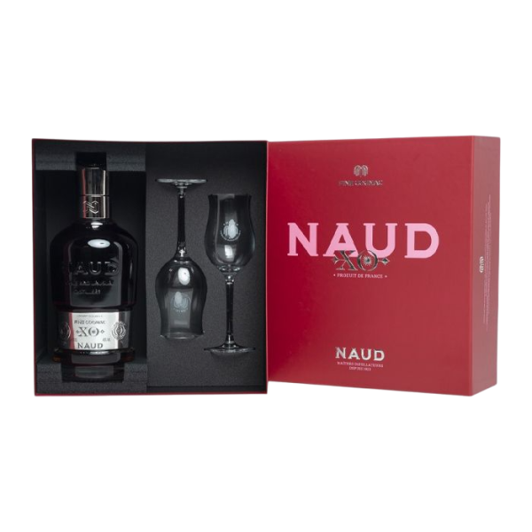 Купити Коньяк Cognac XO Naud 0,7л 40% под, кор, + 2 стакана