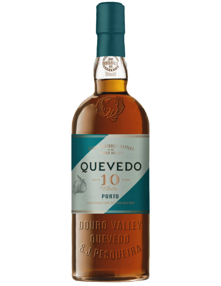 Купить Портвейн Quevedo 10 anos White Porto бел, 0,75л 19,5% тубус