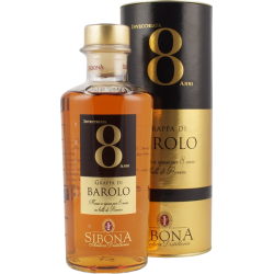 Купити Граппа Grappa Barolo 8 anni 0,5л 44% тубус 75310