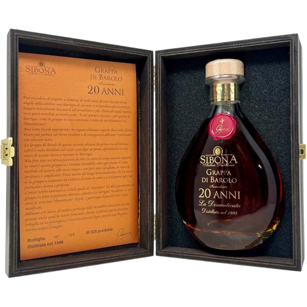 Купити Граппа Riserva Speciale Barolo 20 anni 0,5л 44% в дер,коробке 58410