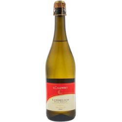 Купити Вино фрізантеLambrusco Campiero Secco IGT0,75л біл,сух,10,5%