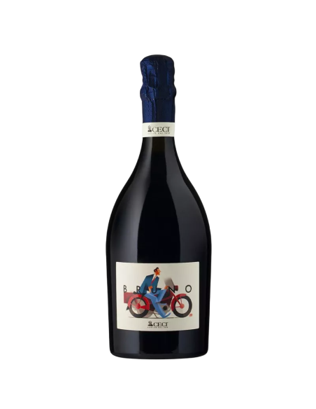 Купити Вино Ігристе Lambrusco Bruno Ceci 1,5л черв. брют 11,5% кор. Італія, Эмилья-романья, TM Ceci