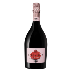 Купить Вино игристое Lambrusco Bruno e le Rose 0,75л роз, брют 11,5%