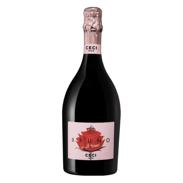 Купити Вино Ігристе Lambrusco Bruno e le Rose 0,75л рож. брют 11,5% Італія, Эмилія-романья, TM Ceci