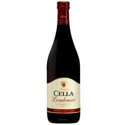 Купити Вино Ігристе Lambrusco Red IGT 0,75л черв. п/сол. 8% Італія,Эмилія ромуния, TM Cella