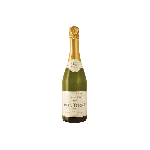 Купить Вино игристое Pol Rene бел,брют 0,75л 10,5%