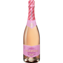Купить Вино игристое б/алкогольное Cava Vilarnau Organicроз,п/сух 0,75л