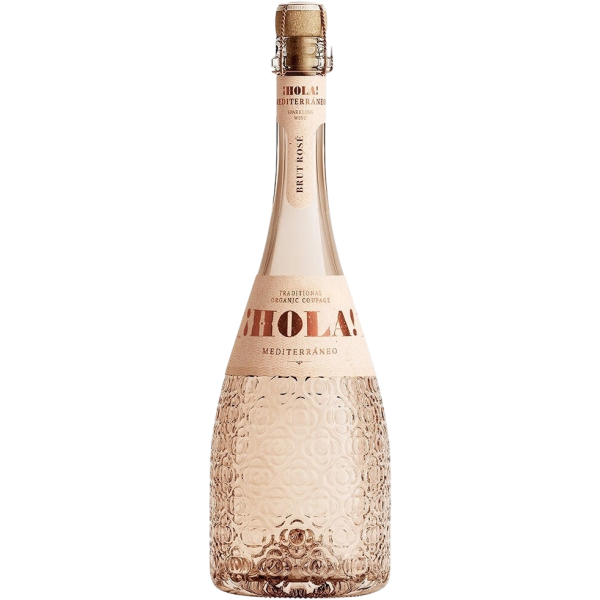 Купити Вино органіч, ігрист Hola Mediterraneo Organic 0,75л рож,брют11,5% Іспанія,TM Hola Mediterraneo