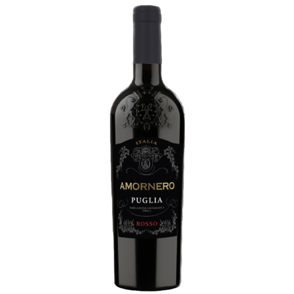 Купить Вино тихое ''Amornero Rosso Puglia IGT0,75л крас, сух, 13,5%