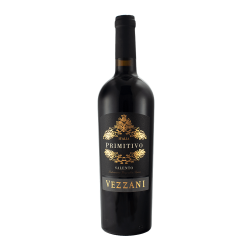 Купити Вино Тихе ''Primitivo Salento Vezzani IGT 0,75л черв. сух.13,5% Італія, Пулия,Саленто,TM Vezzani