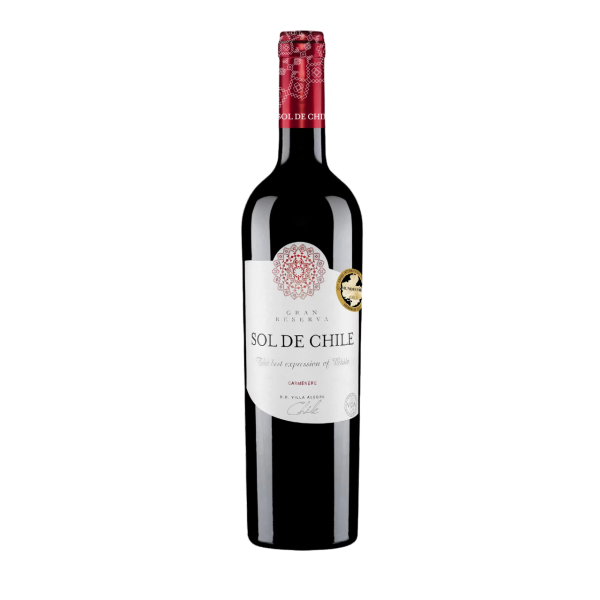 Купити Вино Тихе Carmenere Reserva 0,75л черв. сух. 13,5% Чілі,Мауле, TM Sol De Chile