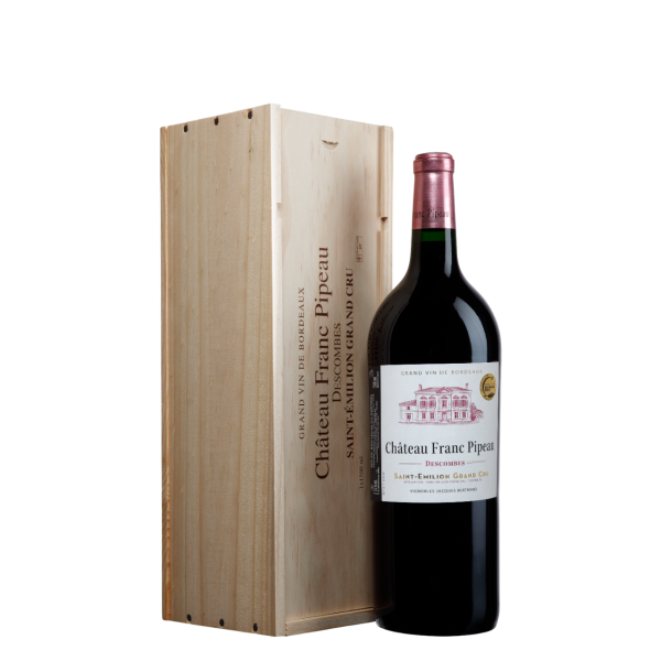 Купити Вино Тихе Ch. Franc Pipeau 1,5л черв.сух13.5%дер. кор.Франція,Сэнт-Эмільен,TM Frane Pipeau