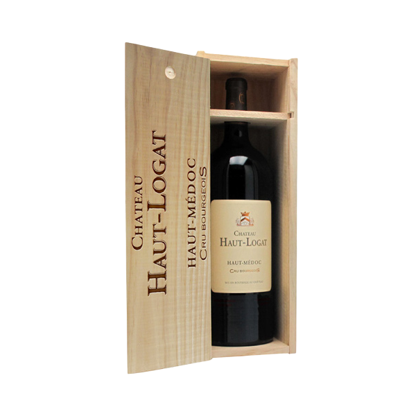 Купити Вино Тихе Ch. Haut-Logat 2016 1.5л черв.сух,14% дер.кор.Франція, О-Медок,TM Ch. Haut-Logat