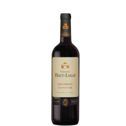 Купити Вино Тихе Ch.Haut-Logat 1,5л черв.сух.13,5% тубус Франція,О-Медок,TM Ch.Haut-Logat