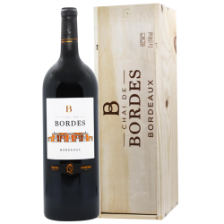 Купити Вино Тихе Chai de Bordes 1,5л черв. сух.14% дер.кор.Франція, Бордо,TM Chai de Bordes