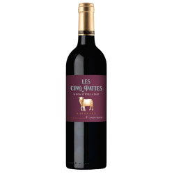 Купить Вино тихое Les Cinq Pattes Rouge 0,75л крас, сух, 14%