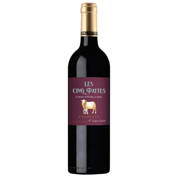 Купить Вино тихое Les Cinq Pattes Rouge 0,75л крас, сух, 14%