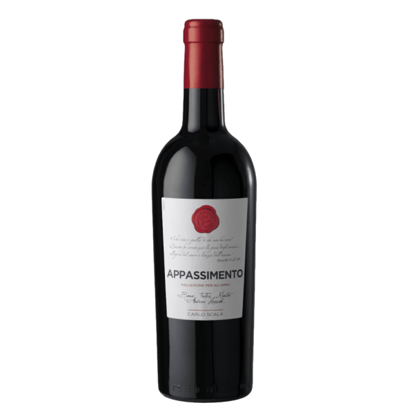 Купити Вино Тихе Negroamaro Passito IGT 0,75л черв. сух. 14% Італія, Саленто, TM Carlo Scala