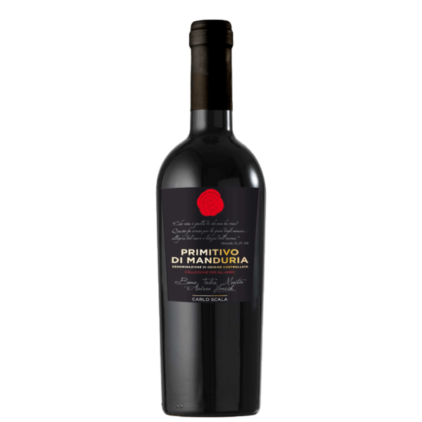 Купить Вино тихое Primitivo di Manduria DOC 0,75л крас, сух, 14,5%