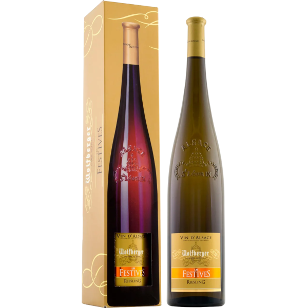 Купить Вино тихое Riesling Les Festives сух, бел, 1,5л 12,5% кор,