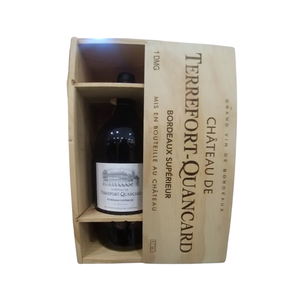 Купити Вино Тихе Terrefort Quancard 2019 1,5л черв,сух.14%дер.кор.Франція,Бордо,TM Chateau de Terrefor
