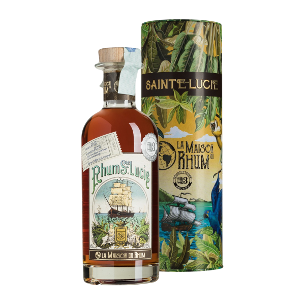 Купить Ром "La Maison du Rhum Santa Lucie" 0,7л 43% тубус (о-в Сент-Люсия, ТМ "La Maison du Rhum")