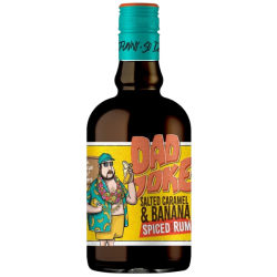 Купити Ром "Dad Joke SaltedCaramel & Banana SpicedRum"0,7л40%(Куба,ТМ"Dad Joke")