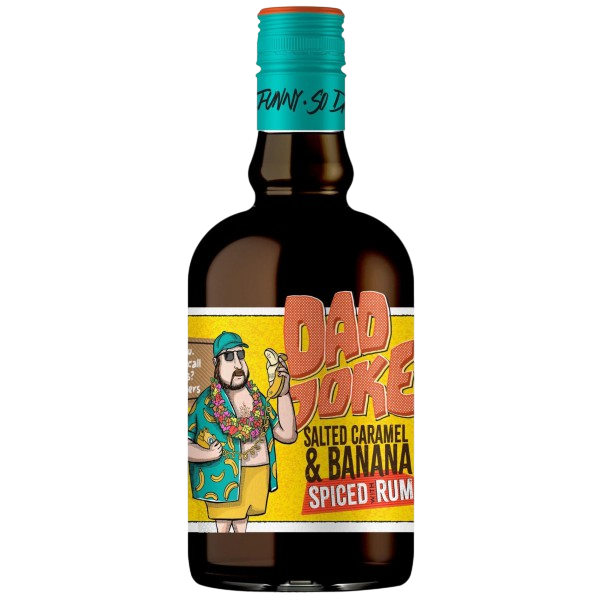 Купить Ром "Dad Joke SaltedCaramel & Banana SpicedRum"0,7л40%(Куба,ТМ"Dad Joke")