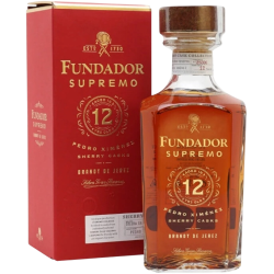Купити Бренді хересний "Fundador Supremo 12 YO" 0,7л 40% кор (Іспанія, Херес, ТМ "Fundador")