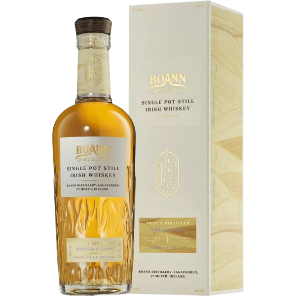Купить Виски "Marsala Cask Boann Single Pot" 0.7л 47% под. кор. (Ирландия, TM"Boann")