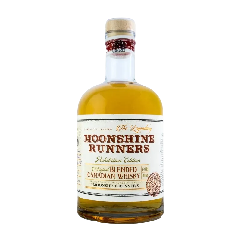Віскі "Moonshine Runners blended Canadian whiskey" 0.7л. 40% (Канада, ТМ "Moonshine Runners")
