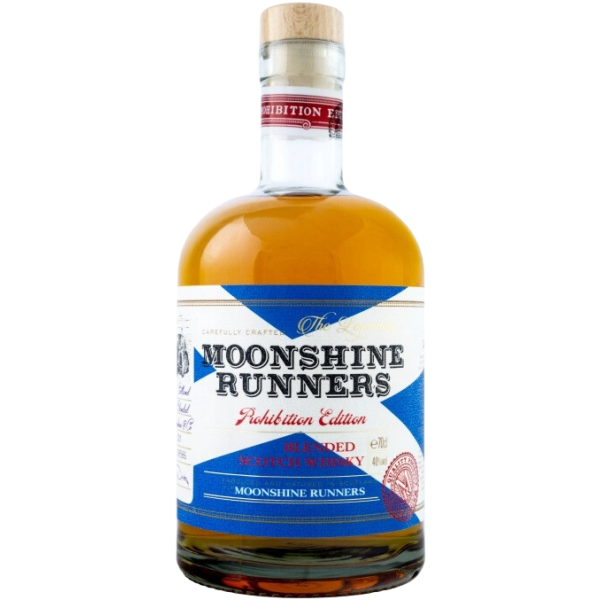 Купить Виски "Moonshine Runners blended Scotch whiskey" 0.7л. 40% (Шотландия, ТМ "Moonshine Runners")