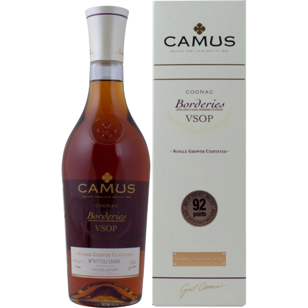 Купити Коньяк " Camus Cognac VSOP Borderies Limited Edition" 0.7л. 40% под.кор.(Франція ,ТМ "Сamus")