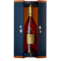 Купить Арманьяк Cles des Ducs Millesimes 2001 0,7л 40% кор