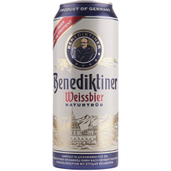Купити Пиво Benediktiner Weissbier Wheat 0,5л 5,4% ж/б
